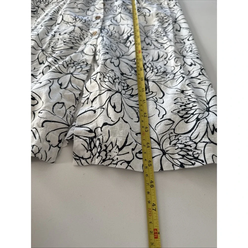 Old Navy Women's Sleeveless Maxi Dress Button Front Linen‎ Blend Maxi Size Small